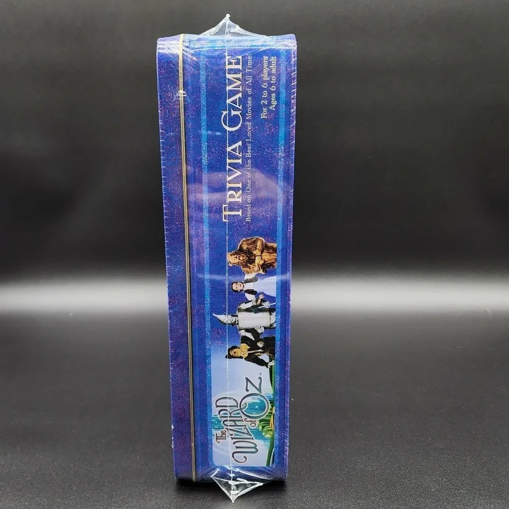 VTG 1999 The Wizard of Oz‎ Trivia Game - Special Edition Tin New in Shrink Wrap